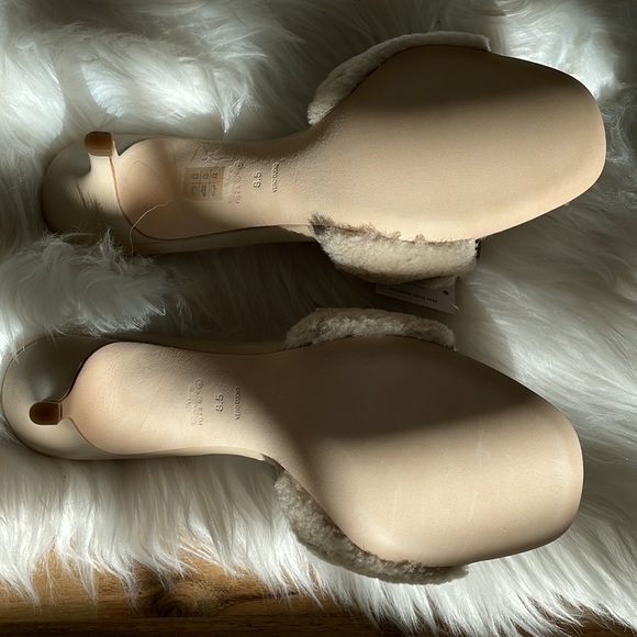 Coach shearling buckle mule - NWT - Picture 7 of 10